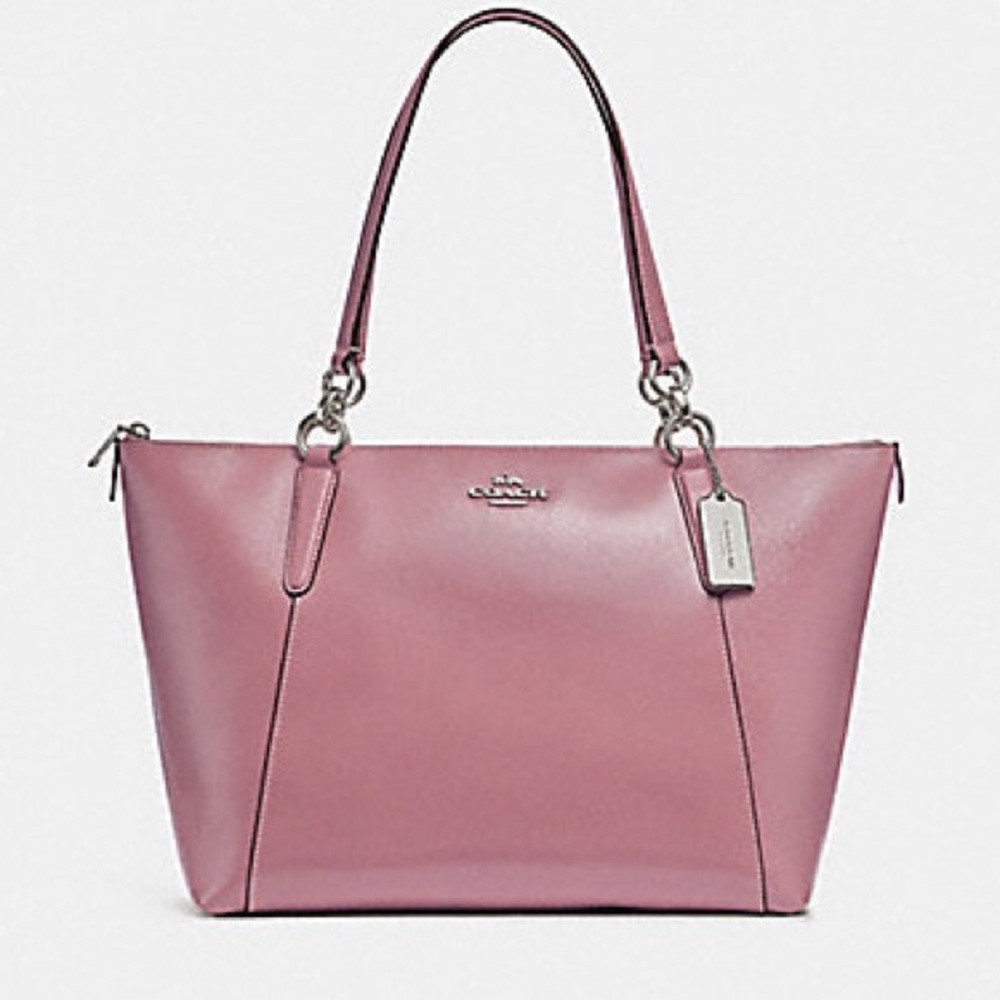 COACH F31970 SILVER/DUSTY-ROSE WOMENS - Picture 13 of 15